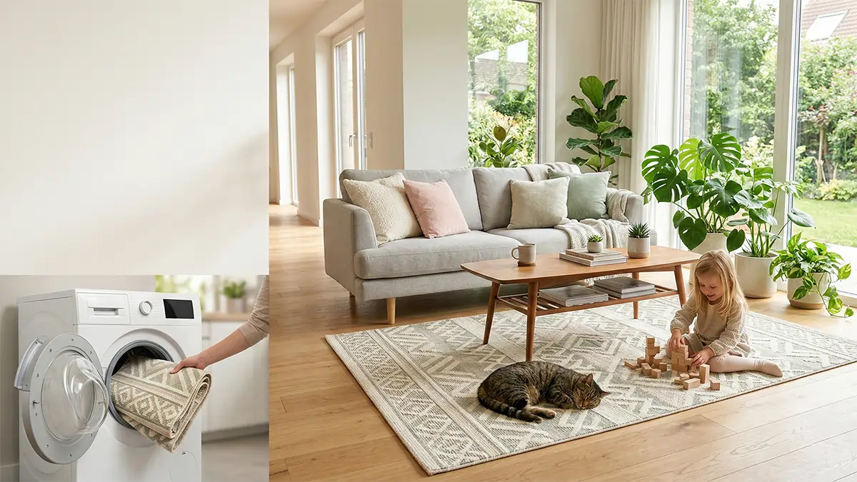 Reasons Why You Need A Machine-Washable Rug Into Your Home